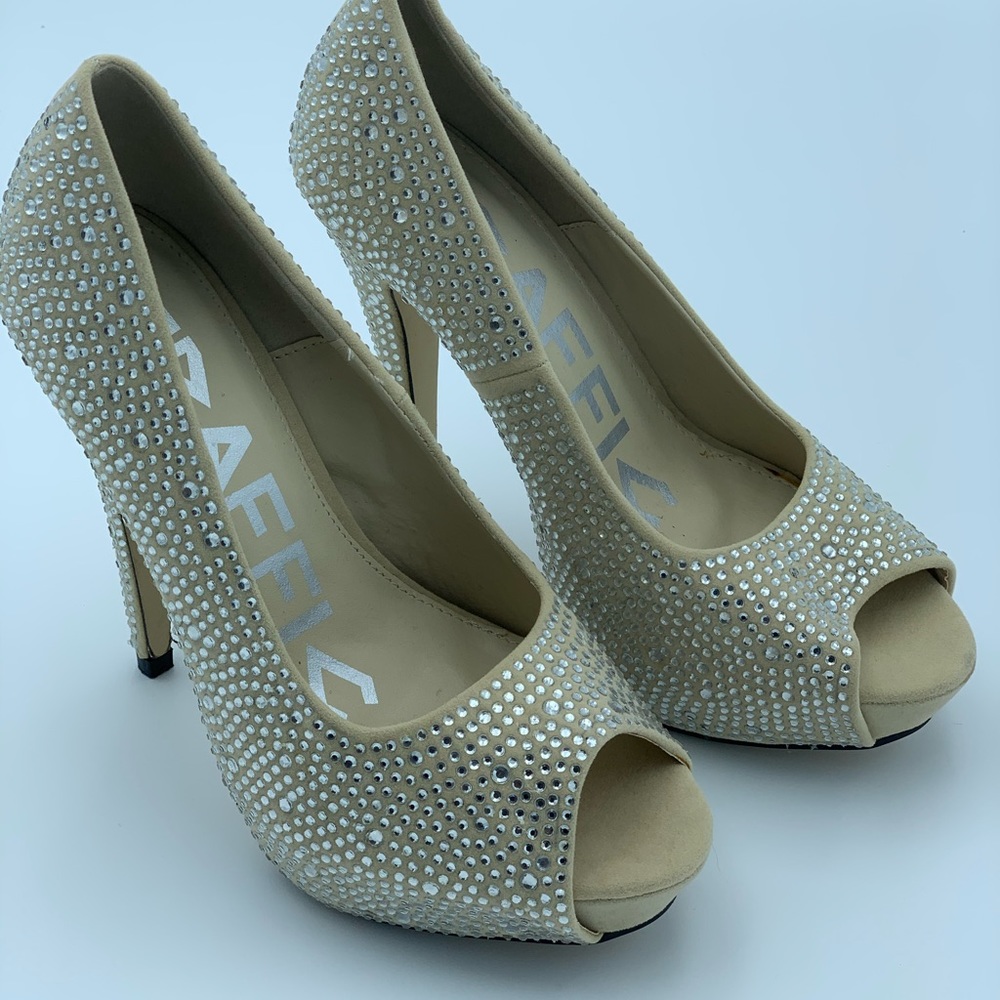 Traffic Platform Heels - Nude